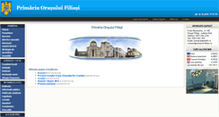 Desktop Screenshot of primaria-filiasi.ro